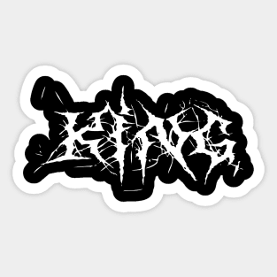 King Metalica Sticker